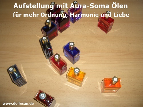 Systemische Aufstellung mit Aura-Soma Flaschen