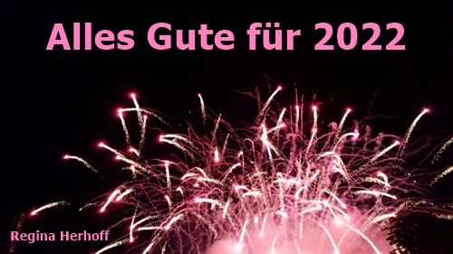 Alles Gute für 2022 Feuerwerk